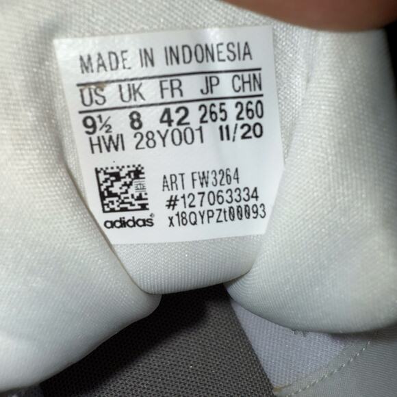 Adidas Women's Puremotion Running Shoe Size 9.5 FW3264 White/Silver/Grey - Picture 9 of 10